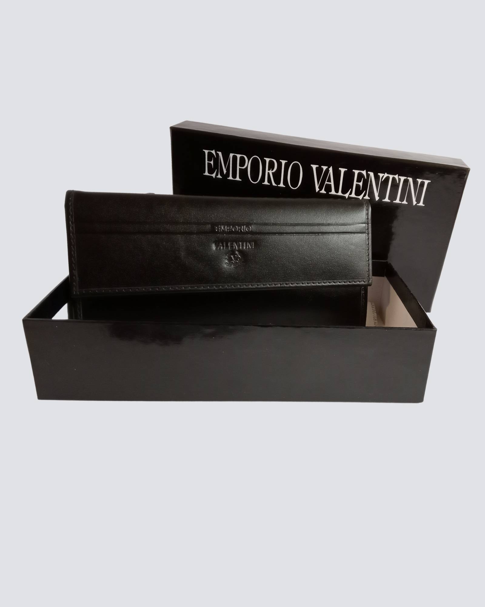 Emporio Valentini ženski kožni novčanik big crni