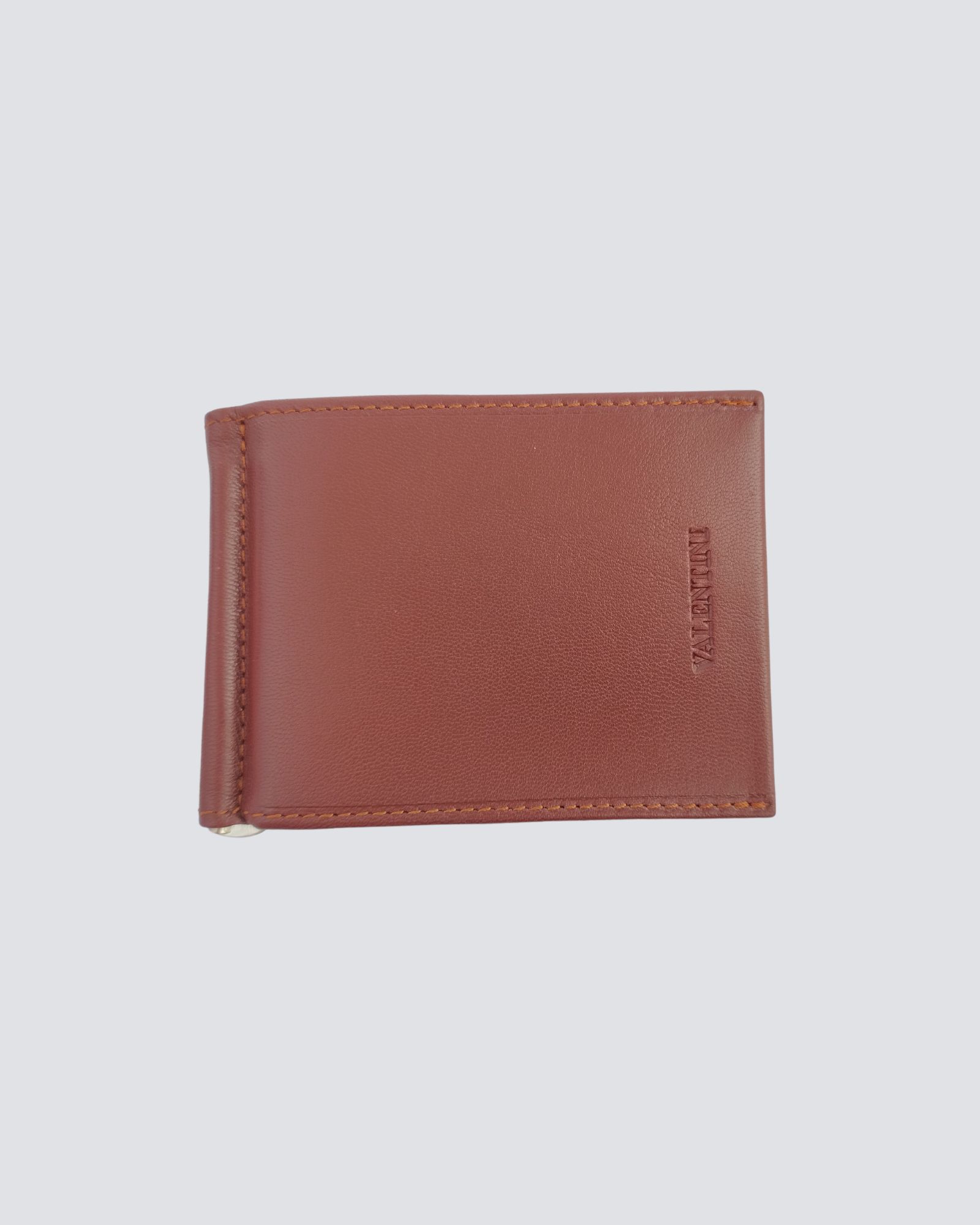 Valentini leather emotion muški kožni novčanik card holder braon