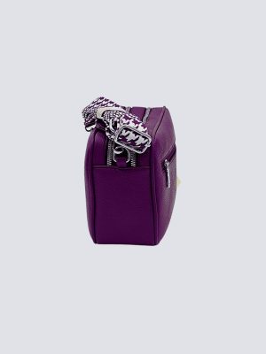 Herisson ženska torbica pravugaona - lila