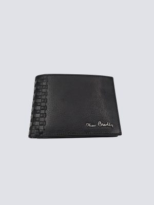 Pierre Cardin muški kožni novčanik (sa pletenom šarom)