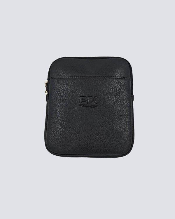 Polo Xchange muška torbica – mala crna sa tankim džepom