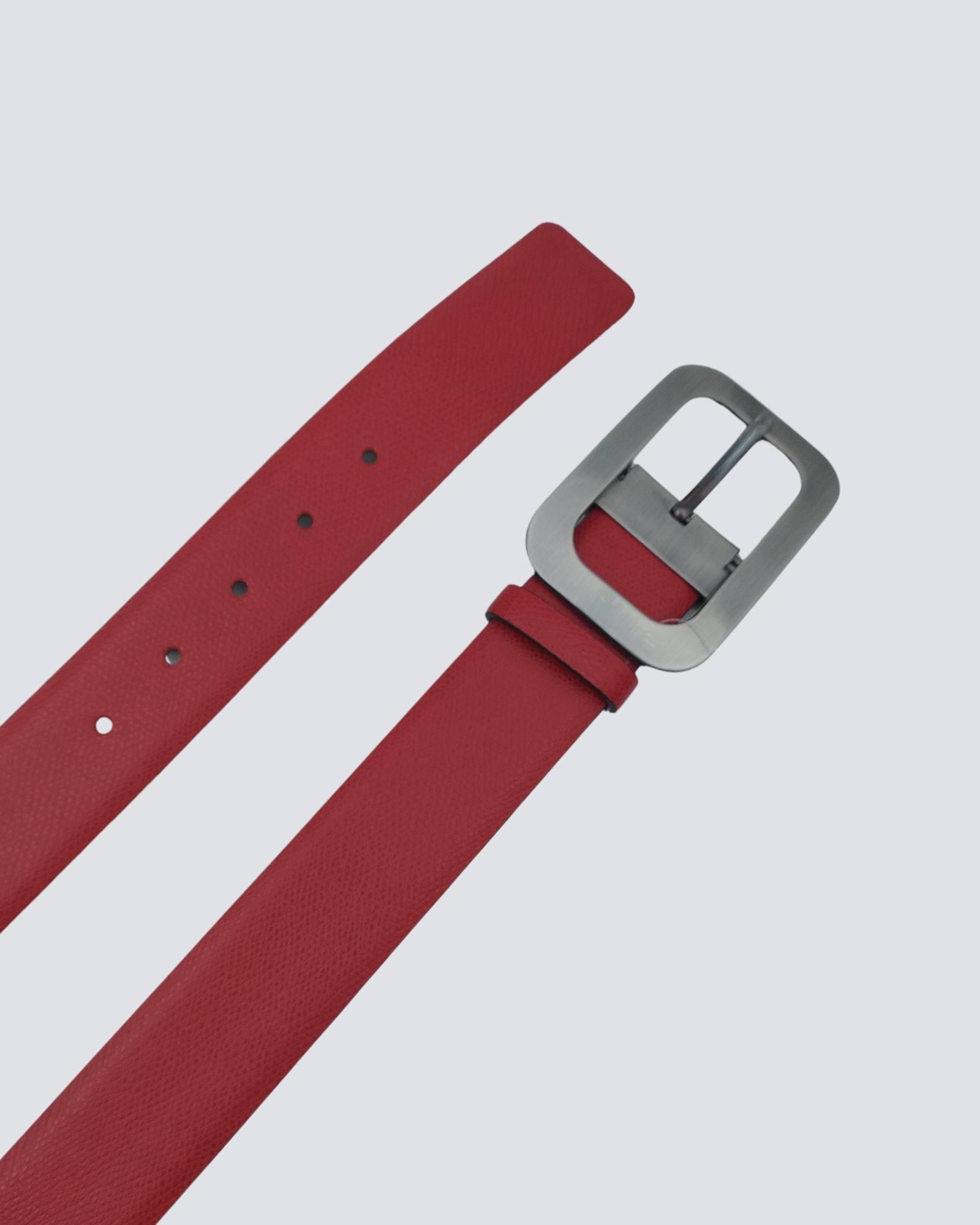 ranieri-kozni-zenski-kais-sa-velikom-kopcom-crveni-reljefni3 Ranieri kožni ženski kaiš – sa velikom kopčom crveni reljefni