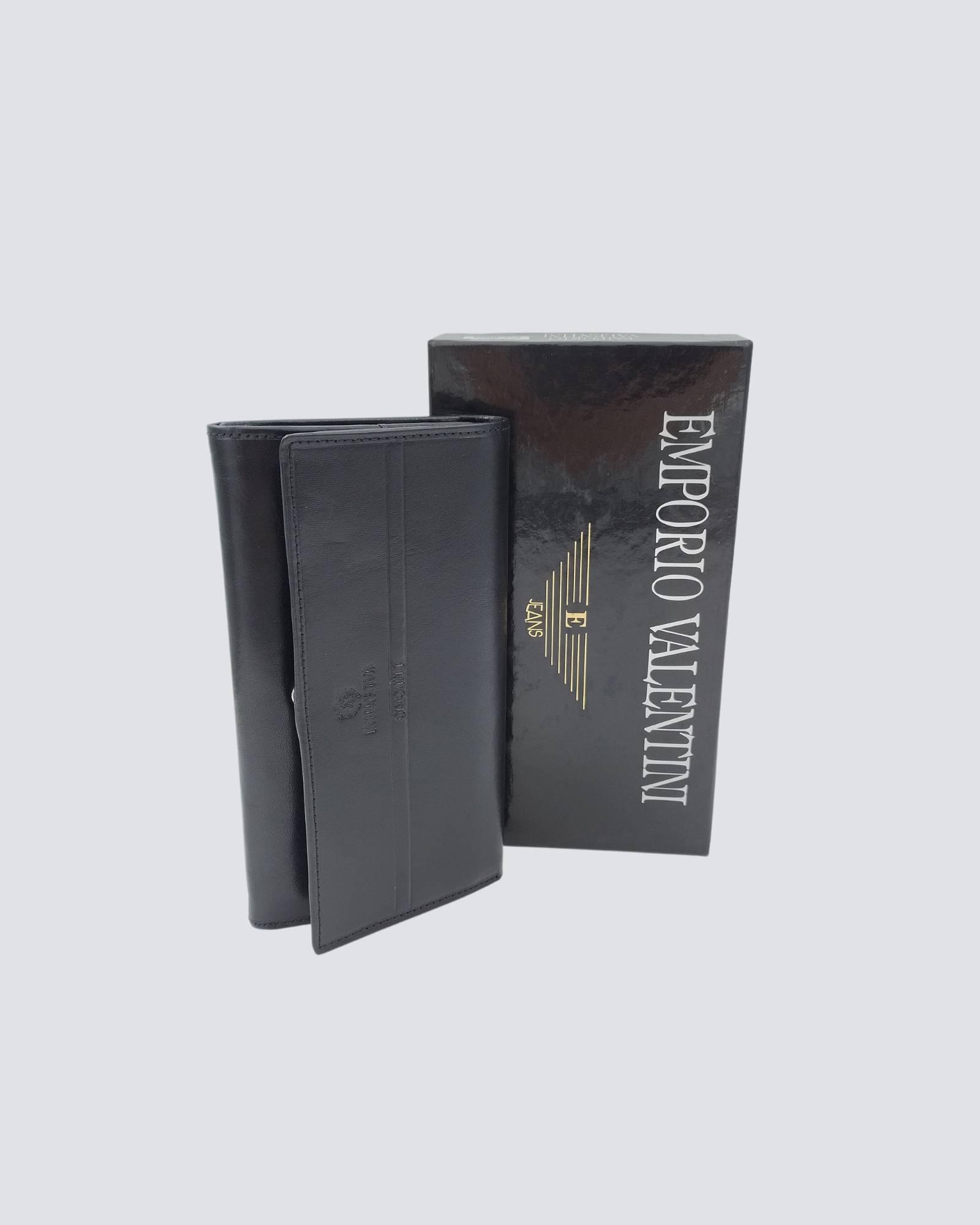 emporio-valentini-zenski-kozni-novcanik-crni-classic1 Emporio Valentini ženski kožni novčanik crni classic